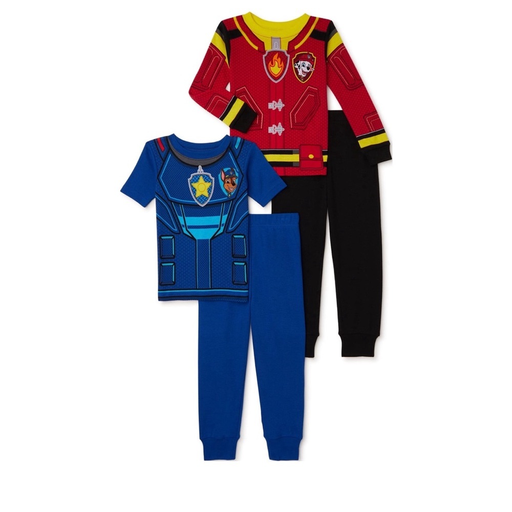 Paw Patrol Boys 4-piece Pajamas Set